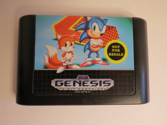 Sonic the Hedgehog 2 Sega Genesis Game