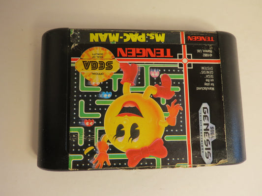 Ms. Pac-Man Sega Genesis Game
