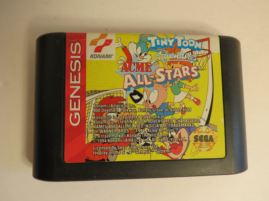 Tiny Toon Adventures ACME All-Stars Sega Genesis Game