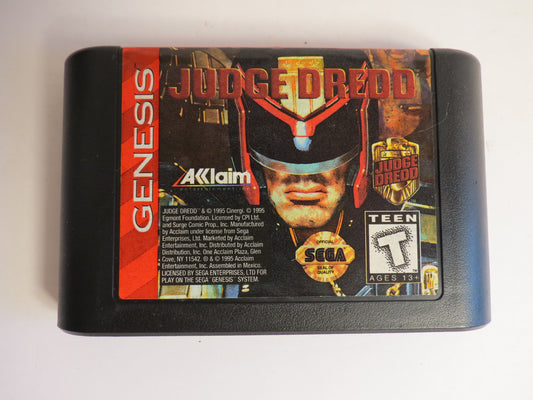Judge Dredd Sega Genesis Game