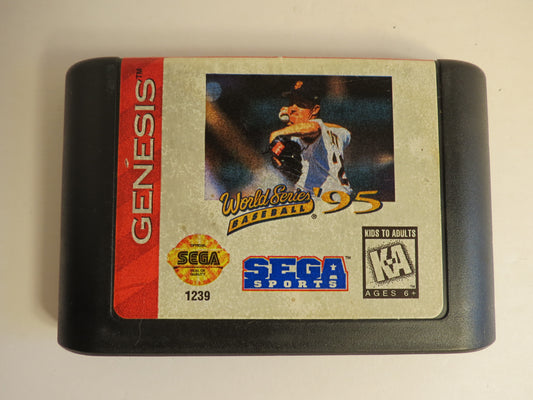 World Series Baseball '95 Sega Genesis Game