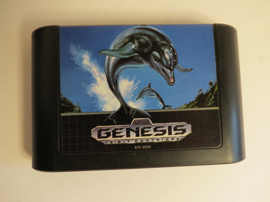Ecco the Dolphin Sega Genesis Game