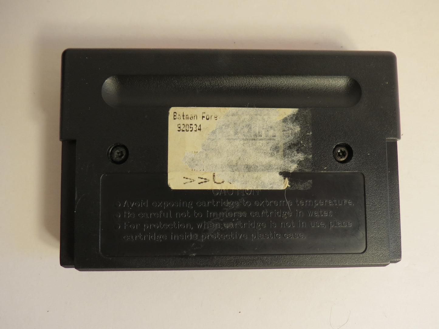Batman Forever Sega Genesis Game