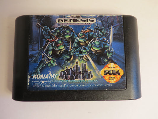 Teenage Mutant Ninja Turtles The Hyperstone Heist Sega Genesis