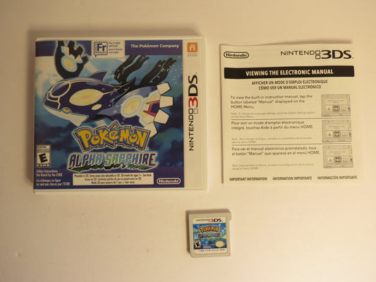 Pokemon Alpha Sapphire Nintendo 3DS Game