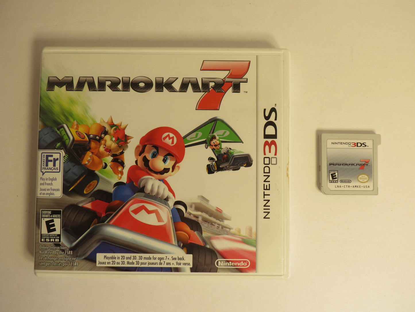 Mario Kart 7 Nintendo 3DS Game