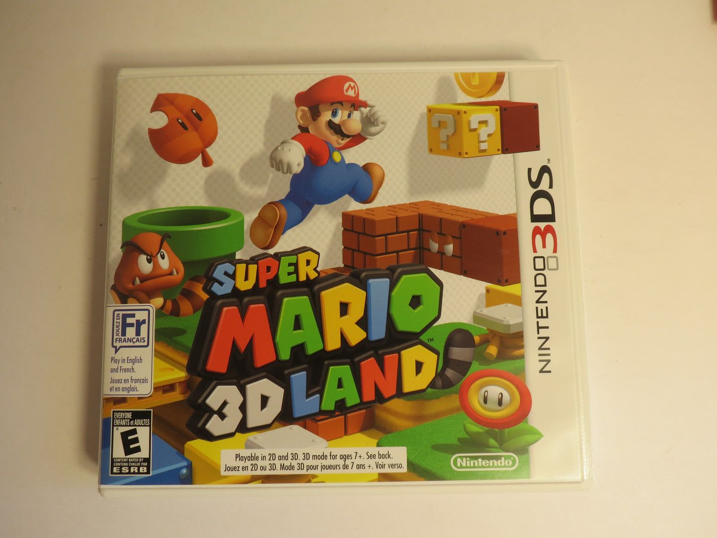 Super Mario 3D Land Nintendo 3DS Game