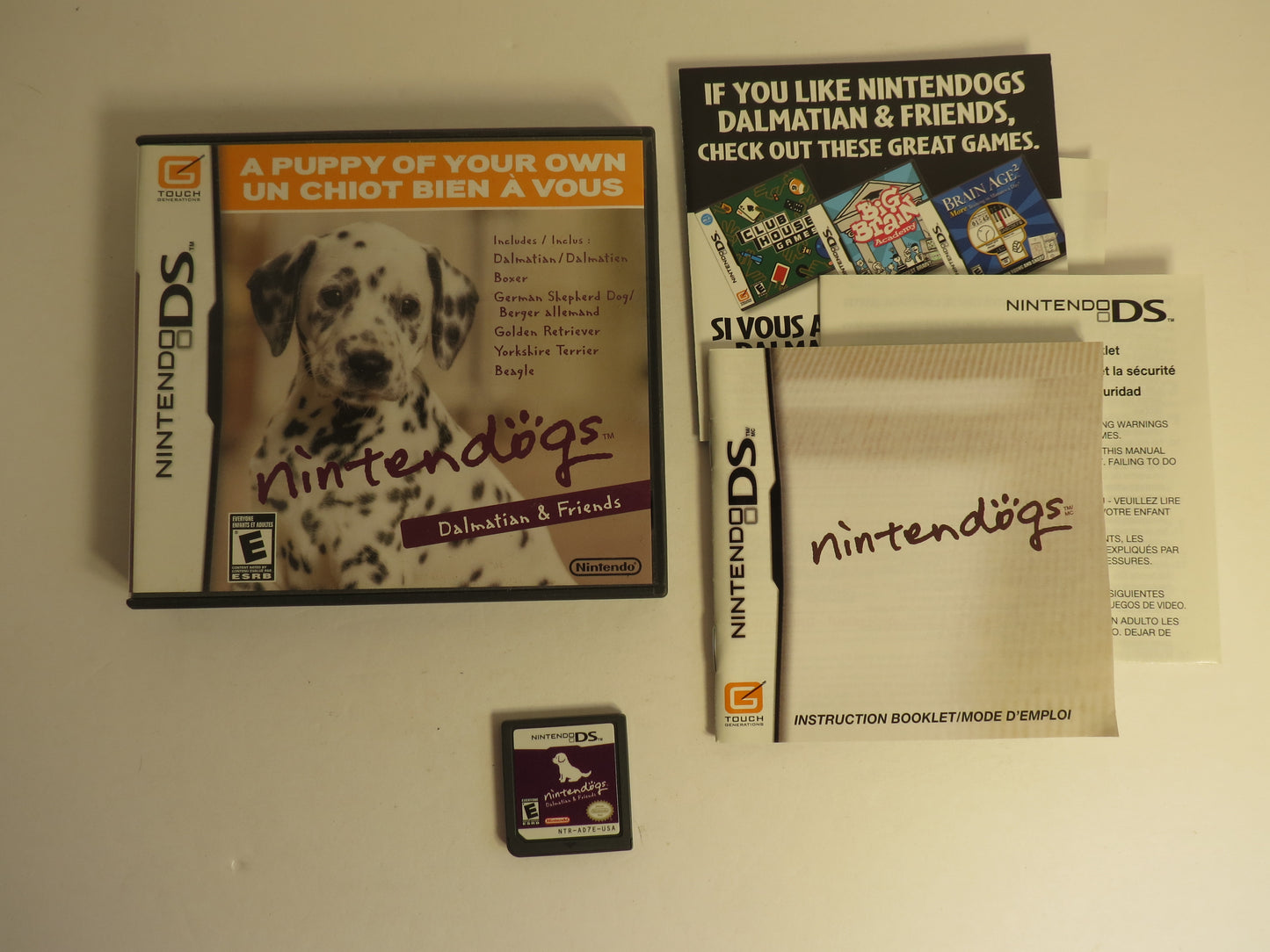 Nintendogs Dalmation & Friends Nintendo DS Game