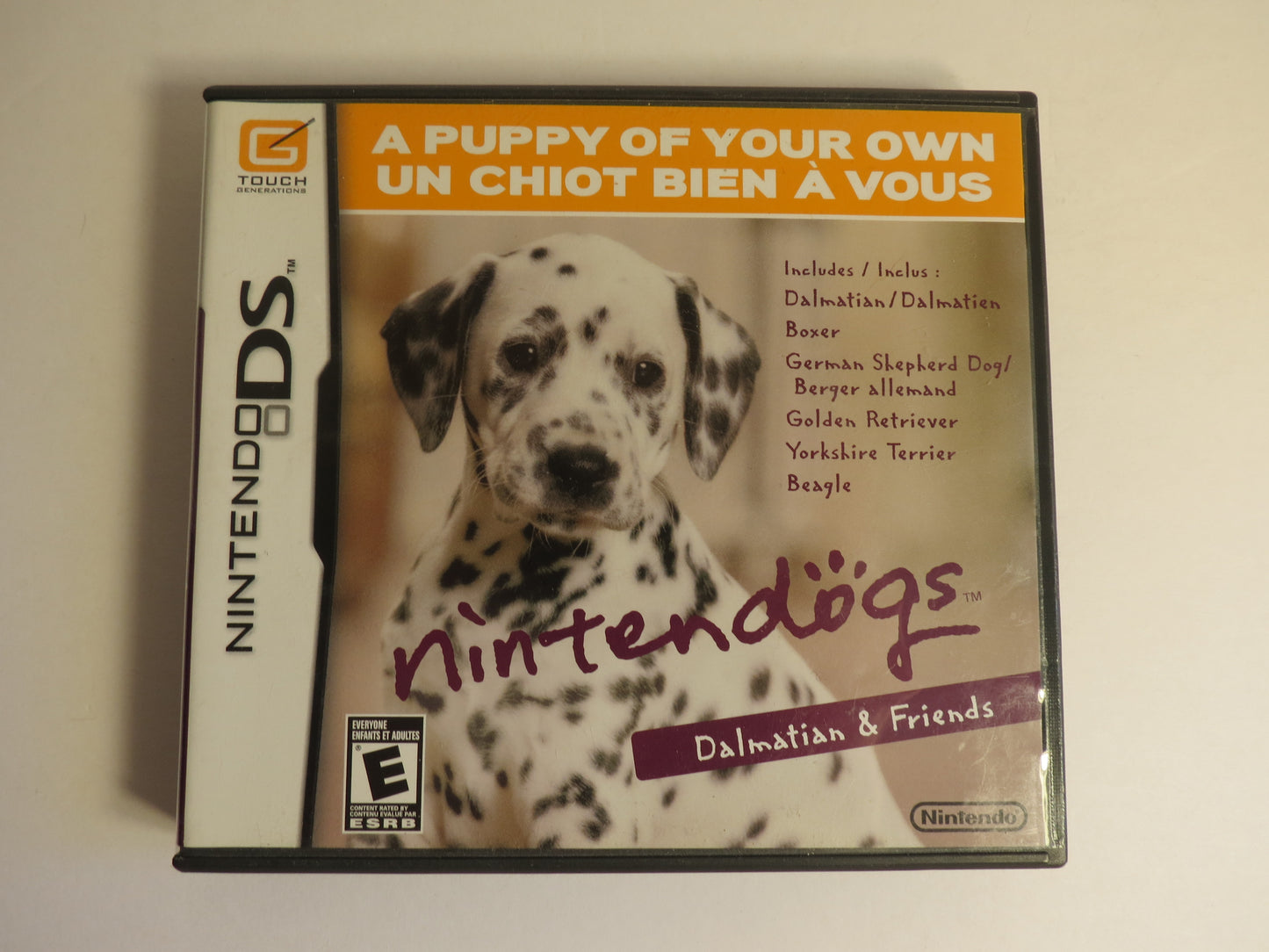 Nintendogs Dalmation & Friends Nintendo DS Game