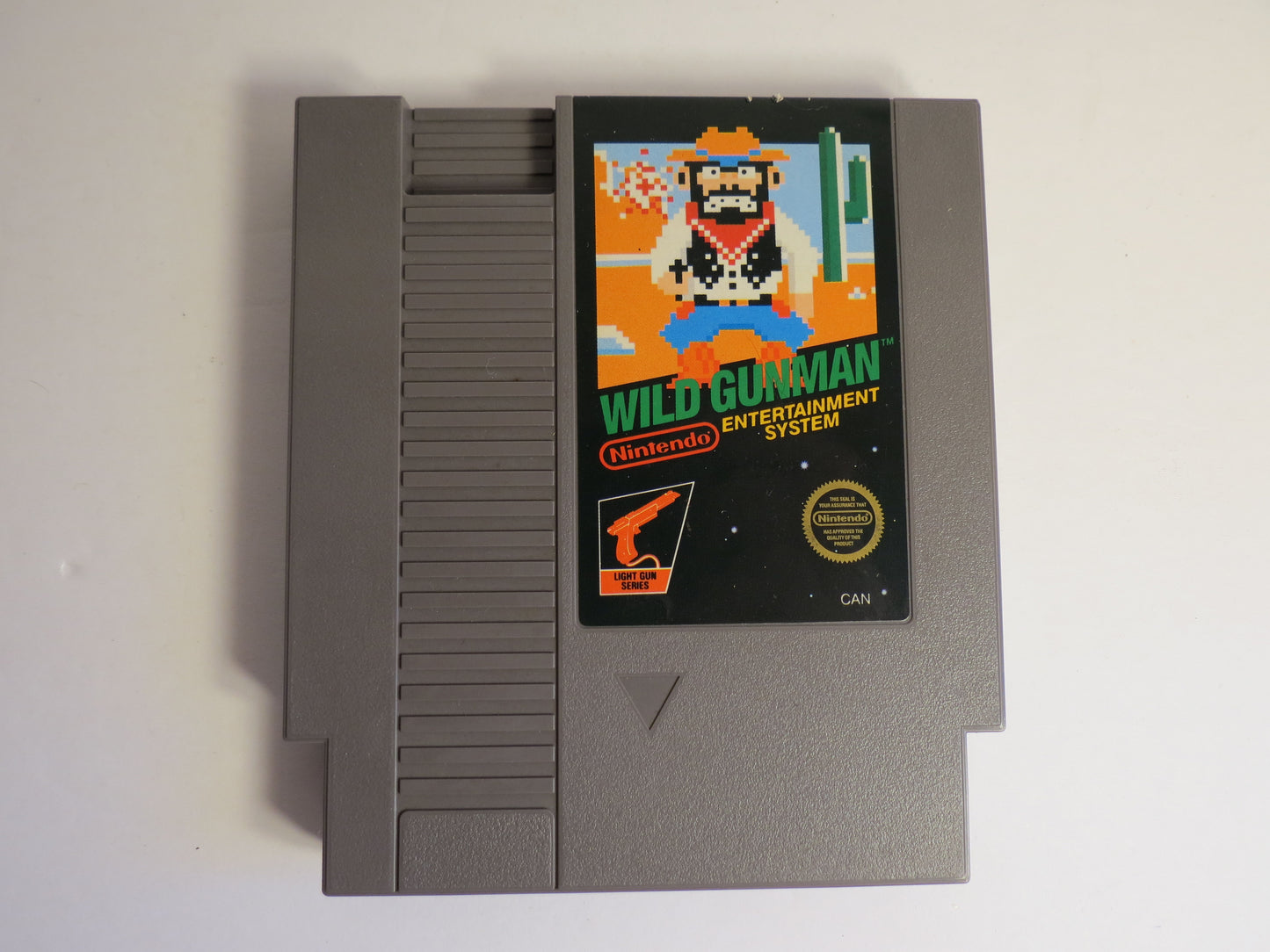 Wild Gunman 5 Screw CAN Nintendo NES Game