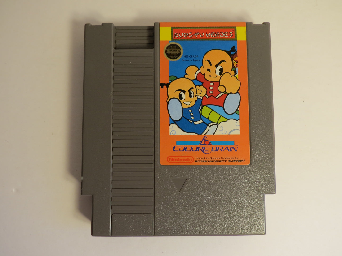 Kung-Fu Heroes Nintendo NES Game