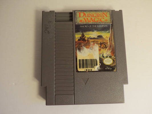 Dungeon Magic Nintendo NES Game