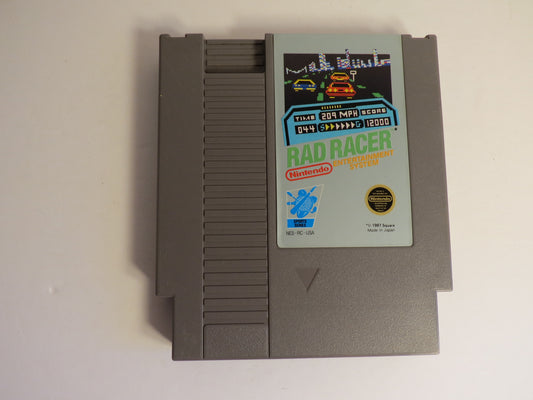 Rad Racer Nintendo NES Game