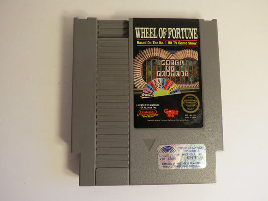 Wheel of Fortune Nintendo NES Game