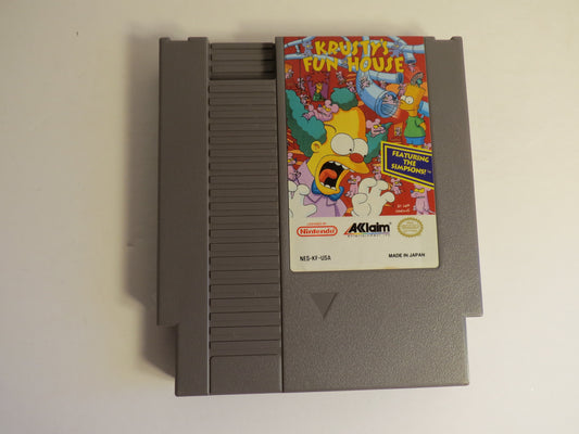Krusty's Fun House Nintendo NES Game