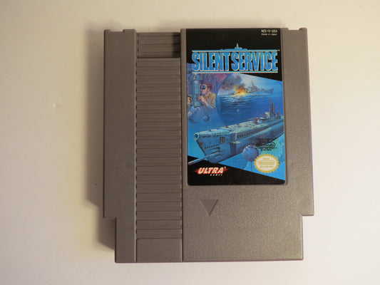 Silent Service Nintendo NES Game