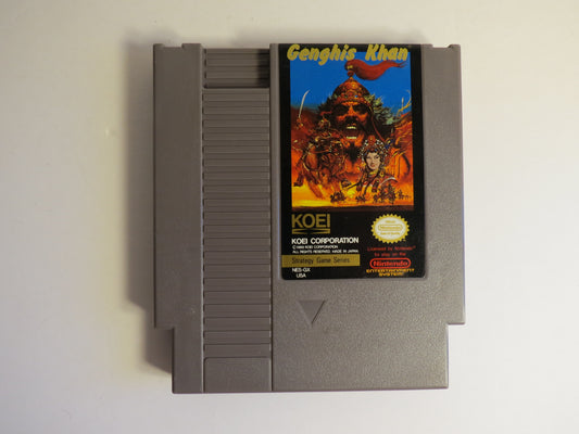 Genghis Khan Nintendo NES Game