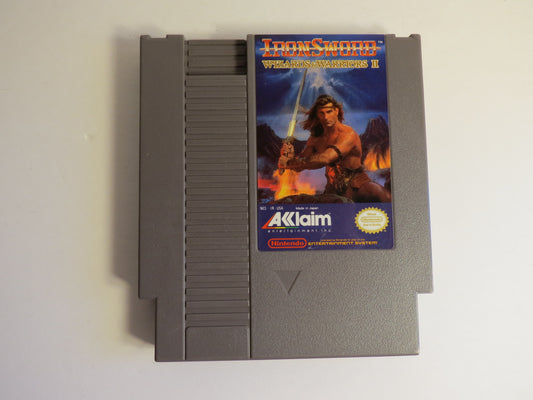 Iron Sword Wizards & Warriors II Nintendo NES Game