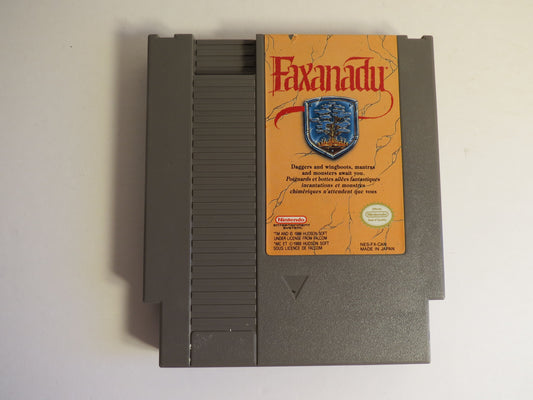 Faxanadu Nintendo NES Game