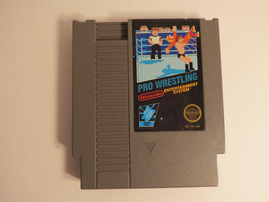 Pro Wrestling Nintendo NES Game
