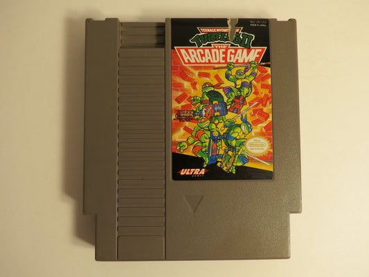 Teenage Mutant Ninja Turtles II The Arcade Game Nintendo NES Game