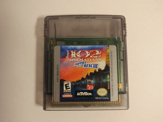 102 Dalmations Puppies to the Rescue Nintendo Gameboy Color Game