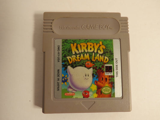 Kirby's Dream Land Nintendo Gameboy Game