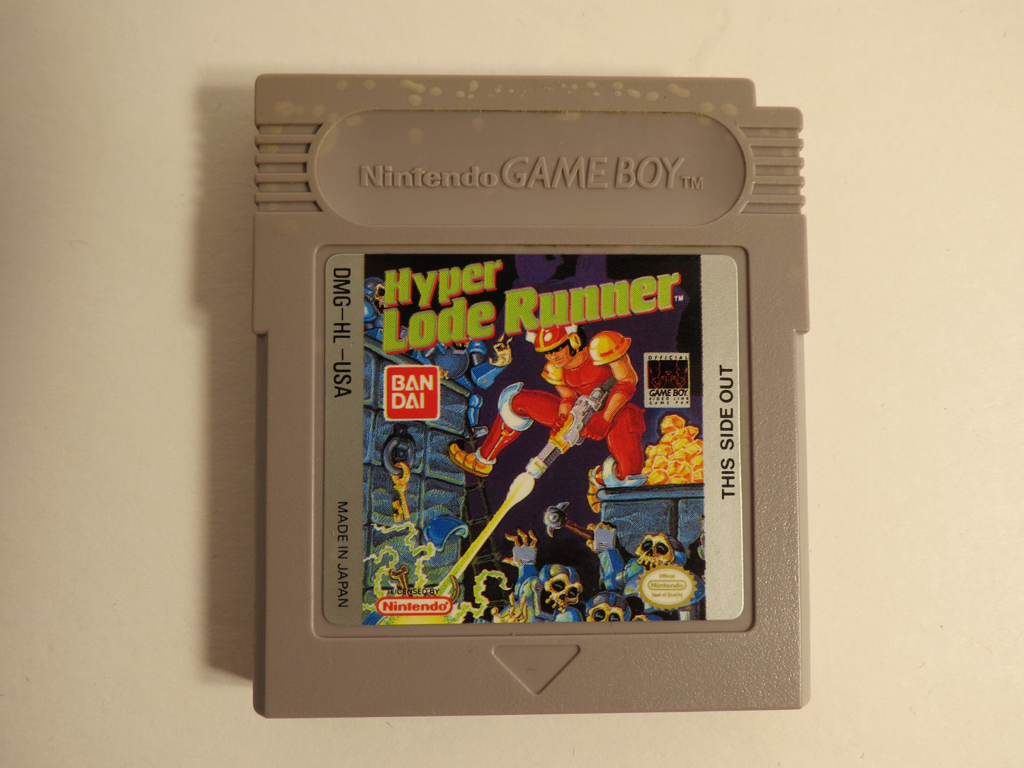 Hyper Lode Runner Nintendo Gameboy Game