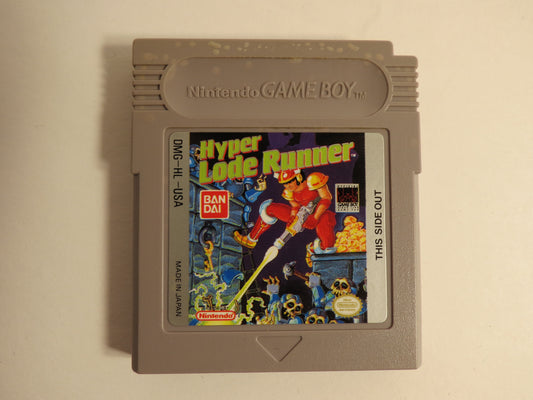 Hyper Lode Runner Nintendo Gameboy Game
