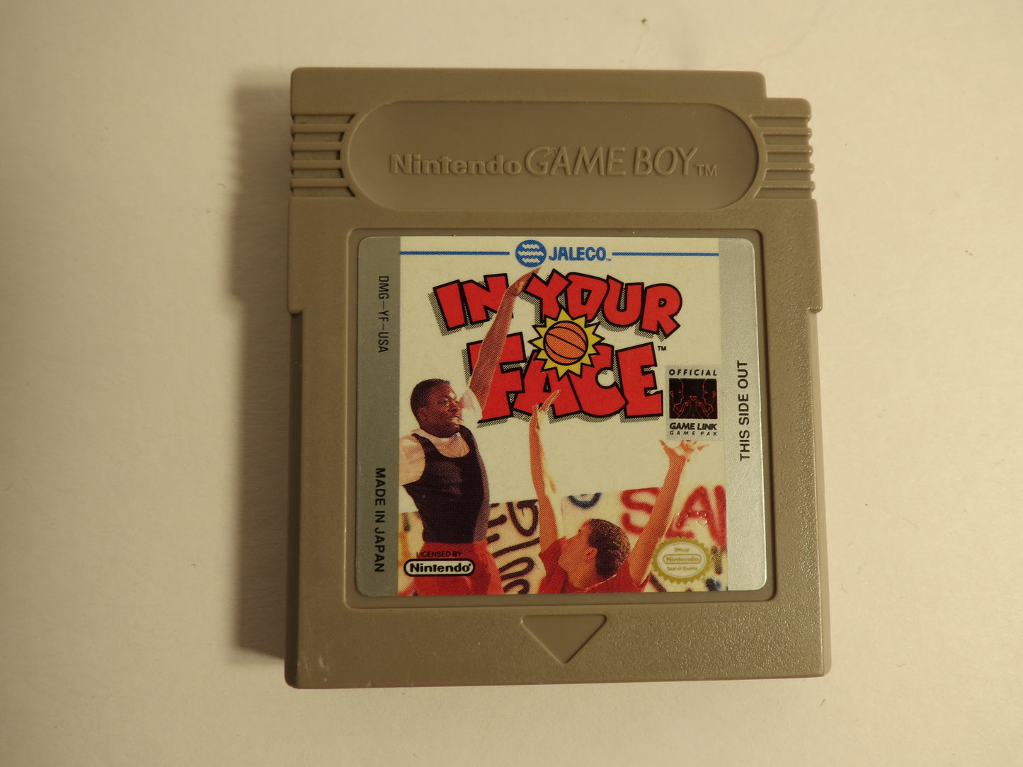 In Your Face Nintendo Gameboy Game