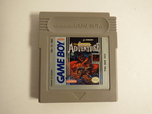 The Castlevania Adventure Nintendo Gameboy Game