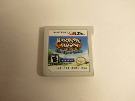 Harvest Moon 3D: The Lost Valley Nintendo 3DS Game