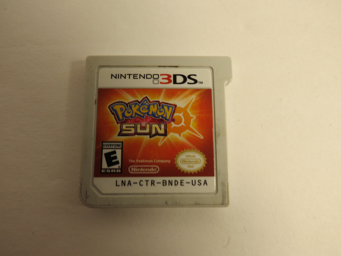 Pokemon Sun Nintendo 3DS Game