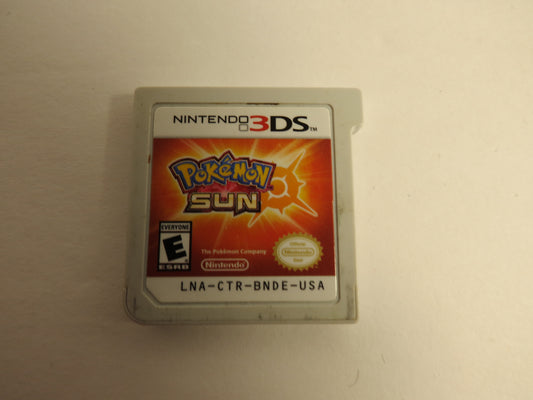 Pokemon Sun Nintendo 3DS Game