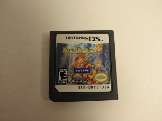 Rune Factory 3 Nintendo DS Game
