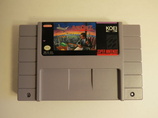 Aerobiz Super Nintendo SNES Game