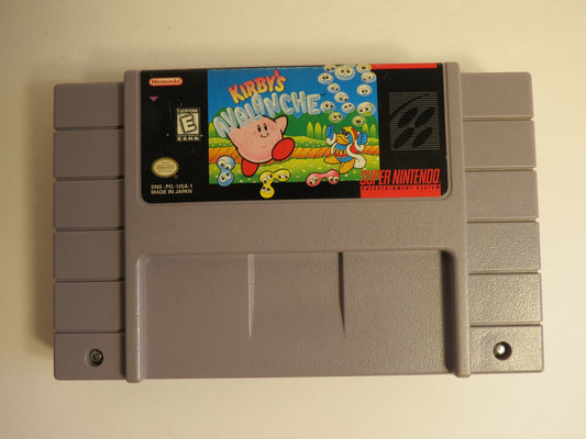 Kirby's Avalanche Super Nintendo SNES Game