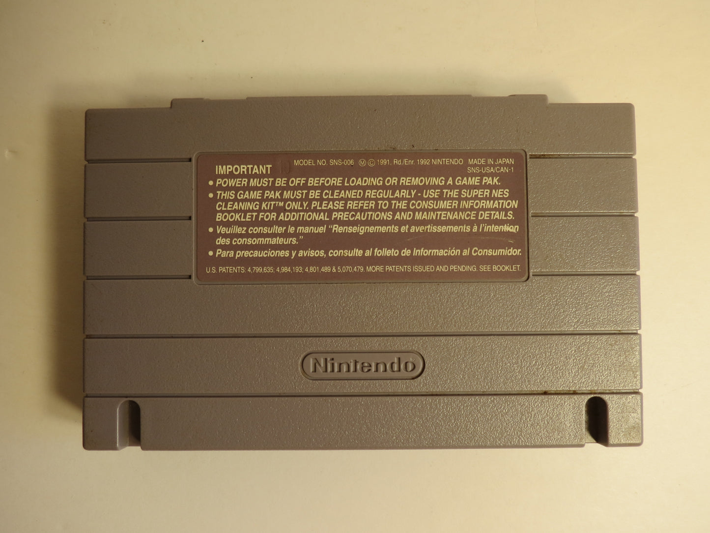 Kirby's Avalanche Super Nintendo SNES Game