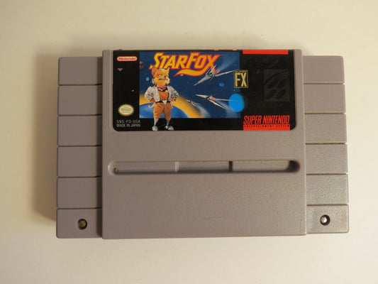 Starfox Super Nintendo SNES Game