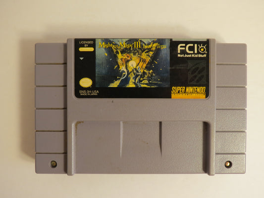 Might and Magic III: Isles of Terra Super Nintendo SNES Game