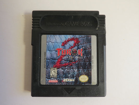Turok 2 Seeds of Evil Nintendo Gameboy Color Game