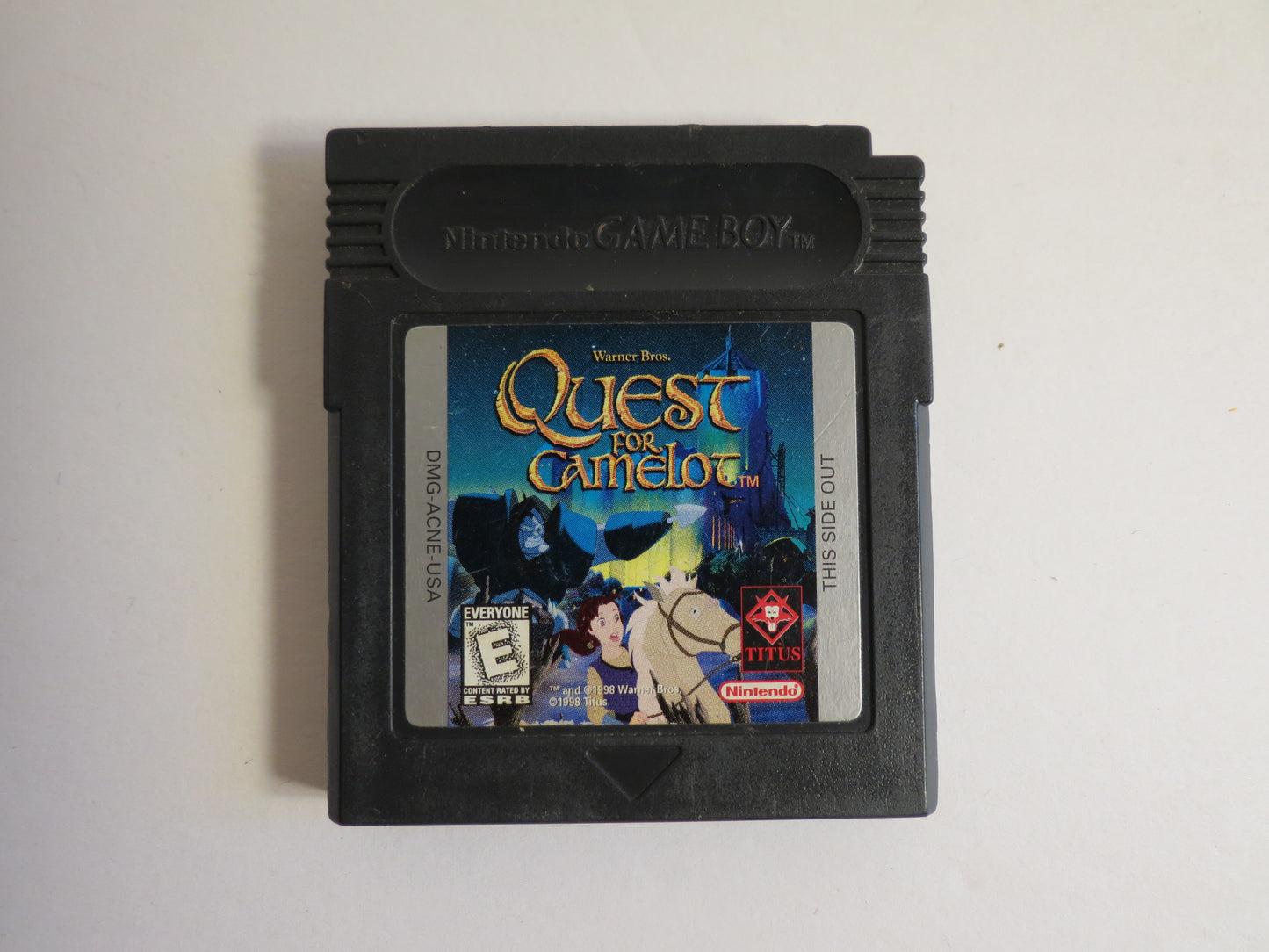 Quest for Camelot Nintendo Gameboy Color Game