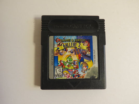 Game & Watch Gallery 2 Nintendo Gameboy Color Game