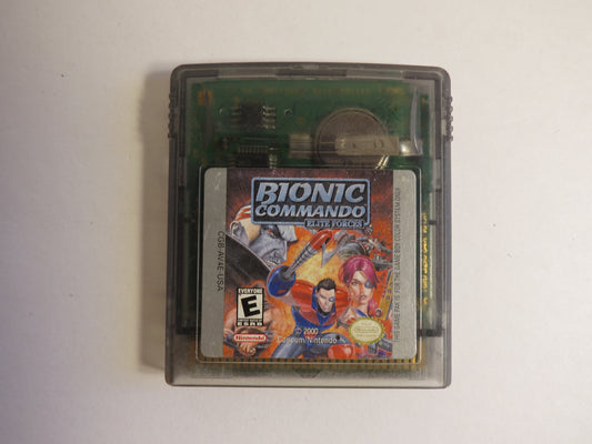 Bionic Commando Elite Forces Nintendo Gameboy Color Game