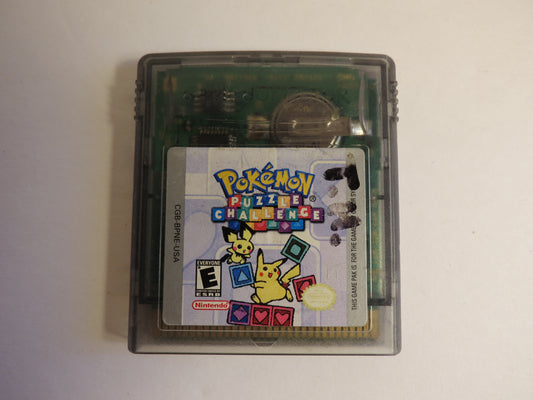 Pokemon Puzzle Challenge Nintendo Gameboy Color Game
