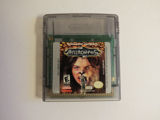 Animorphs Nintendo Gameboy Color Game