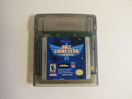 Buzz Lightyear of Star Command Nintendo Gameboy Color Game