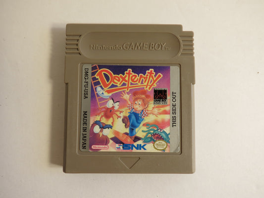 Dexterity Nintendo Gameboy Game