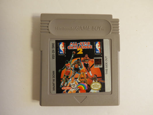 NBA All-Star Challenge 2 Nintendo Gameboy Game
