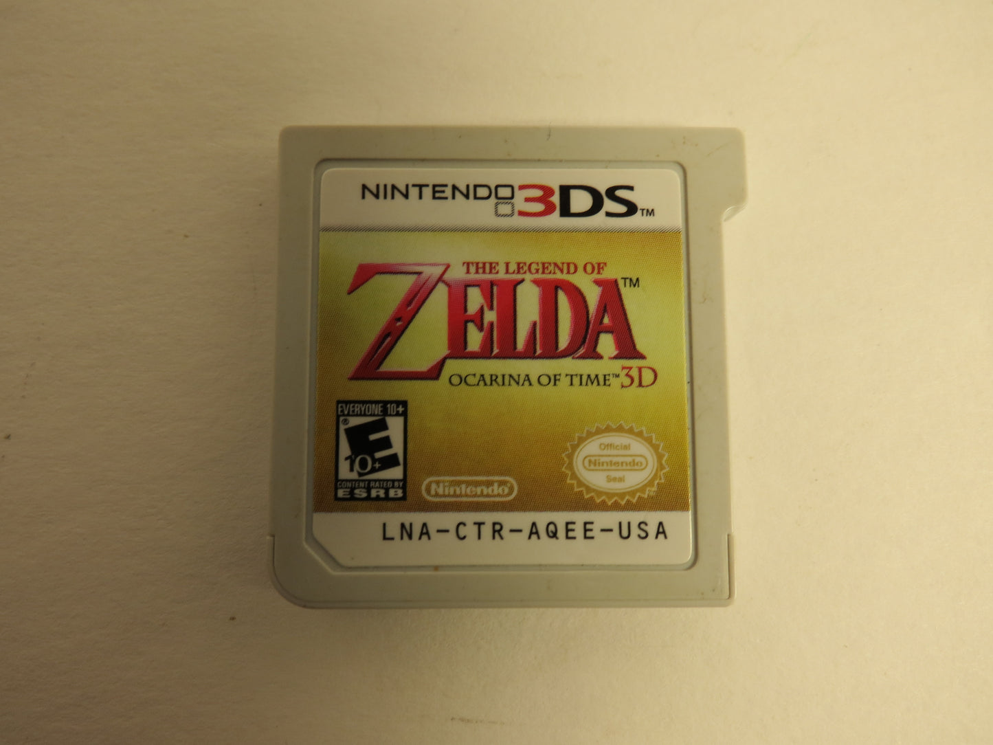 Legend of Zelda Ocarina of Time 3D Nintendo 3DS Game